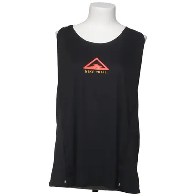 Sports tank top (Black) from Nike Trail Recycled polyester