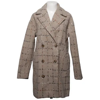 Coat (Beige, Multicolored) from Friendtex Polyester