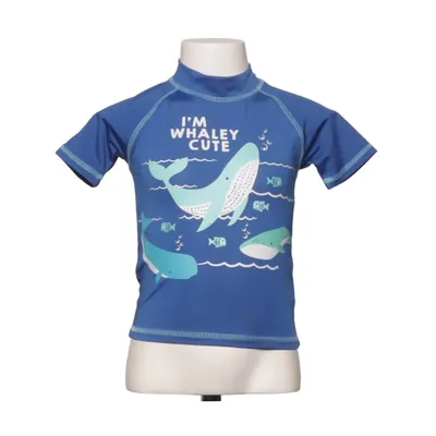 Swim shirt (Blue, Multicolored) from Mick Mack Elastane, Polyester