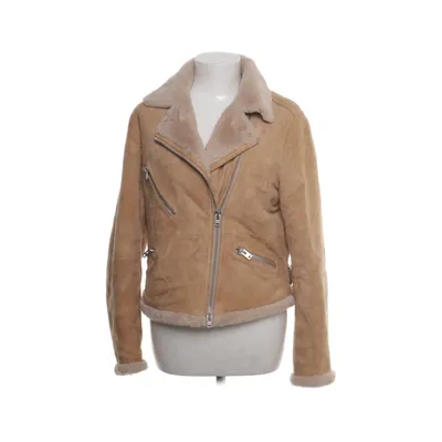 Shearlingjakke (Beige) fra Closed Pels, Polyester