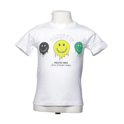 T-shirt (Wit, Meerkleurig) van Cesare Paciotti Katoen