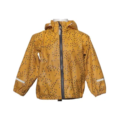 Rain jacket (Yellow, Black) from Virvelvind Polyester