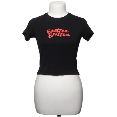 Crop Top (Schwarz) von Réalisation Baumwolle