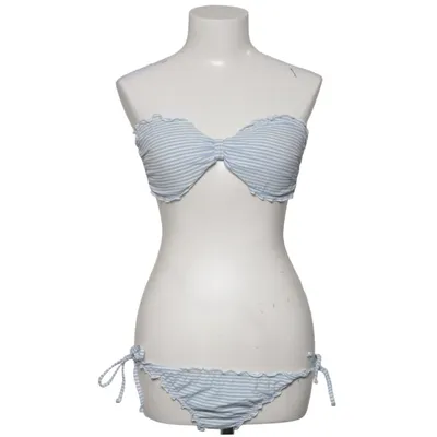 Bikini (Blå, Vit) från H&M Elastan, Polyamid, Polyester
