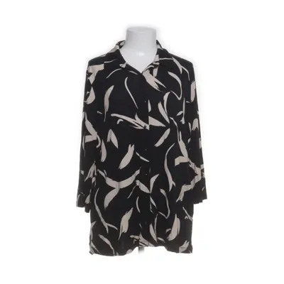 Blus (Svart, Beige) från S.T.I Elastan, Viskos