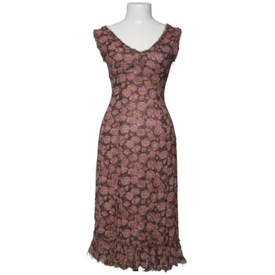Robe (Rose, Marron, Jaune) de Jigsaw Polyester, Viscose