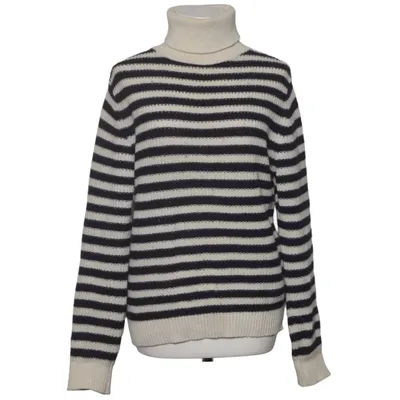 Pul à col roulé (Noir, Beige) de Norse Projects Laine