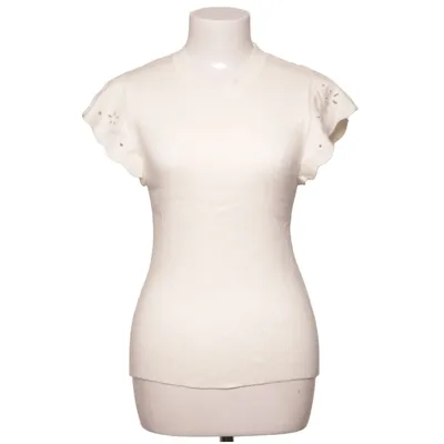 Haut (Blanc) de Object Polyamide, Polyester, Viscose