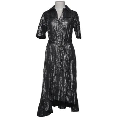 Shirt dress (Silver, Black) from Belair Viscose