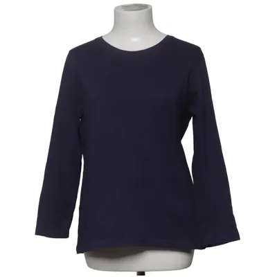 Långärmad t-shirt (Blå) från Max Collection Bomull, Elastan