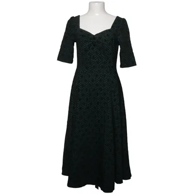 Jurk (Groen, Zwart) van Collectif Vintage Elastaan, Polyamide, Viscose