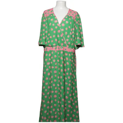 Långklänning (Grön, Rosa) från Twisted Wunder Polyester