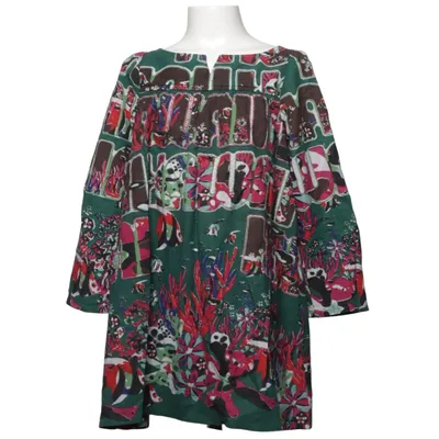 Robe (Vert, Multicolore) de Custo Barcelona Coton