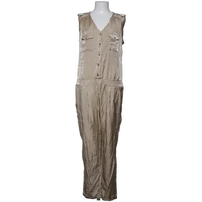 Tuinbroek (Beige) van Promod Polyester, Viscose