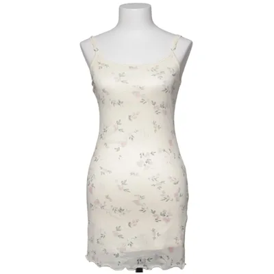 Kjole (Beige, Flerfarvet) Elastan, Polyester