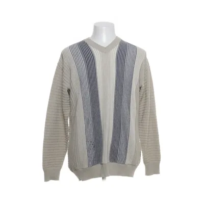 Pullover (Vit, Beige, Blå) från Belika Akryl, Bomull