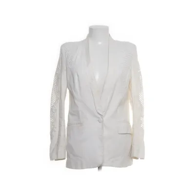 Kavaj (Vit) från H&M Conscious Collection Exclusive Bomull, Hampa, Viskos
