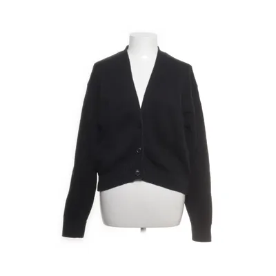 Cardigan (Zwart) van Uniqlo Katoen, Polyester