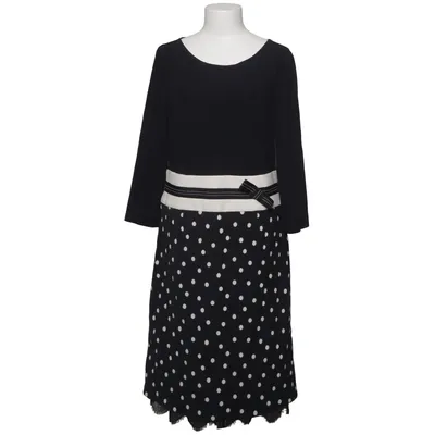 Dress (Black, White) from Barbara Schwarzer Cotton, Elastane, Polyamide, Polyester
