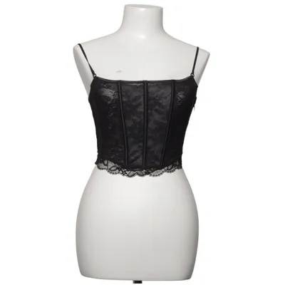 Corset (Black) from Zara Elastane, Polyamide