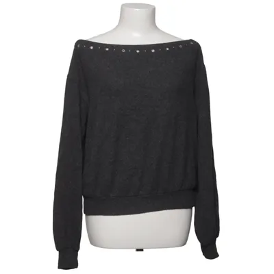 Trui (Grijs) van Bershka Katoen, Elastaan, Polyester