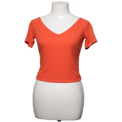 Crop top (Orange) från Miss Selfridge Elastan, Polyester, Viskos