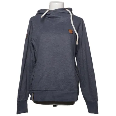 Sweat à capuche (Bleu) de Naketano Coton, Polyester