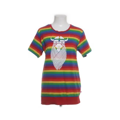 T-shirt (Meerkleurig) van Danefae Katoen, Elastaan