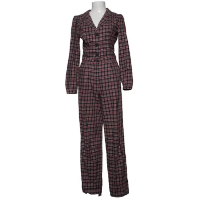 Jumpsuit (Zwart, Rood) van Very Cherry Organisch katoen