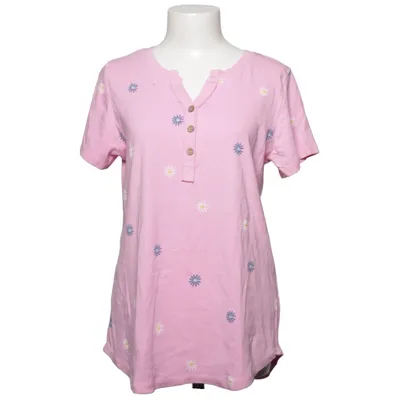 T-shirt (Rosa, Flerfärgad) från Maria Bomull, Elastan