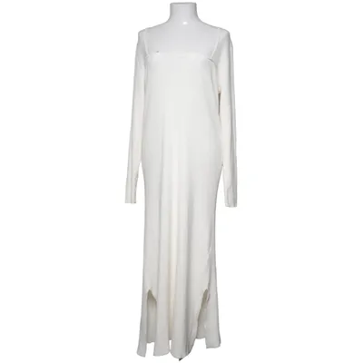 Maxi dress (White) from Bubbleroom Polyester, Viscose