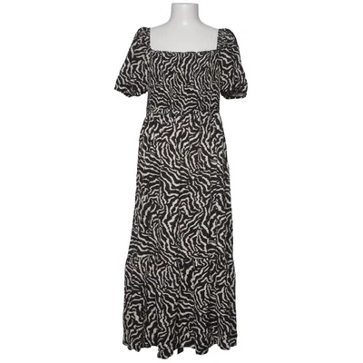 Maxi jurk (Zwart, Beige) van Pola Viscose