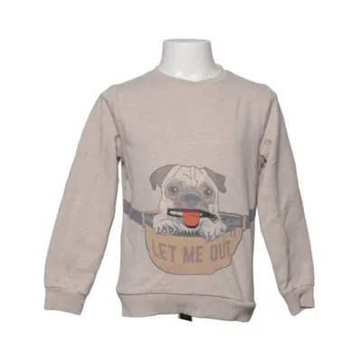 Collegetröja (Beige) från Minymo Bomull, Elastan, Polyester