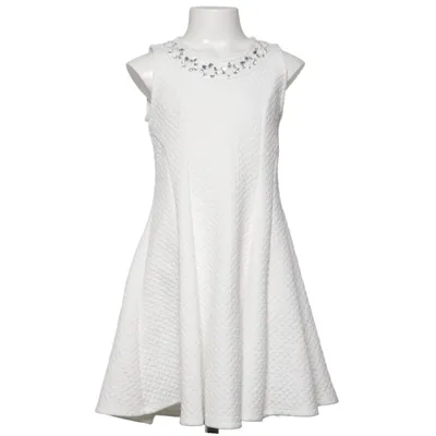 Dress (White) from YD Elastane, Polyester