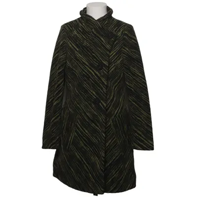Manteau (Vert, Noir) de Evelin Brandt Polyamide, Viscose