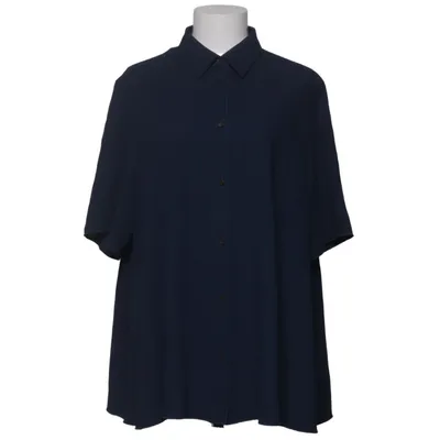 Kortærmet skjorte (Blå) fra Acne Studios Acetat, Polyester