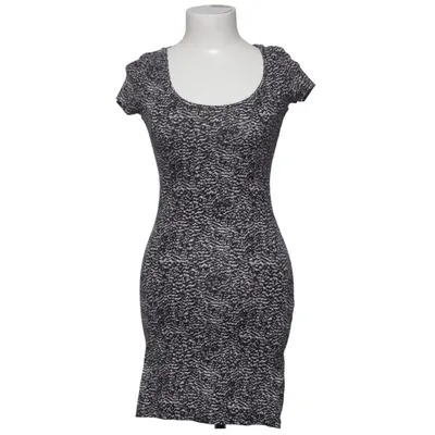 Klänning (Svart, Vit, Flerfärgad) från H&M Basic Bomull, Elastan