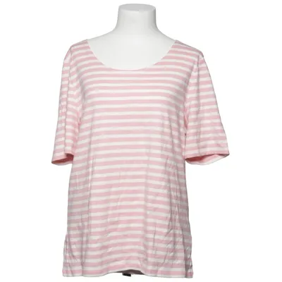 T-shirt (Roze, Wit) van GANT Katoen, Elastaan