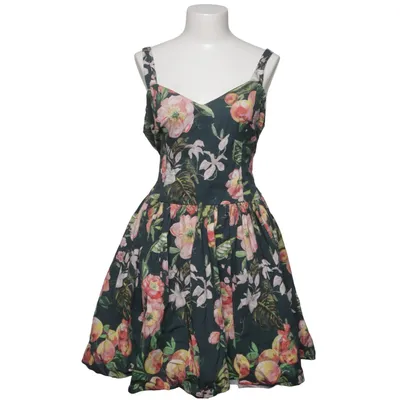 Jurk (Groen, Meerkleurig) van H&M Modern Classic Katoen