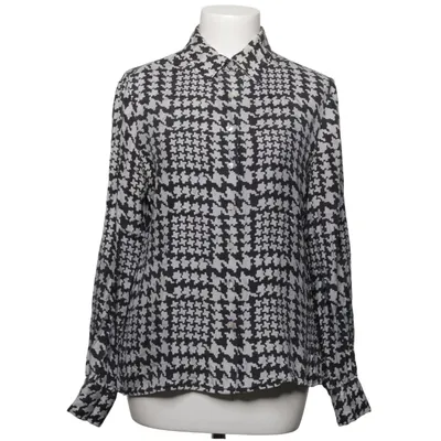 Blouse (Noir, Gris) de Talbots Soie