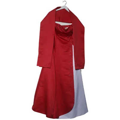 Evening gown (Red, White) from Aspeed Polyester