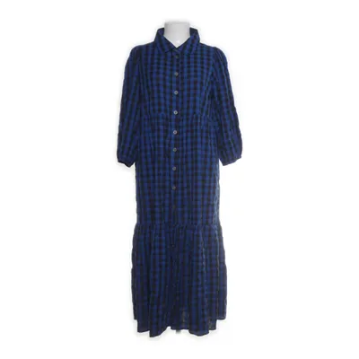 Blousejurk (Blauw, Zwart) van Isolde Katoen
