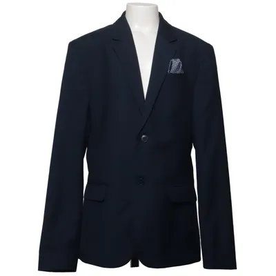 Blazer (Blauw) van H&M Polyester, Viscose