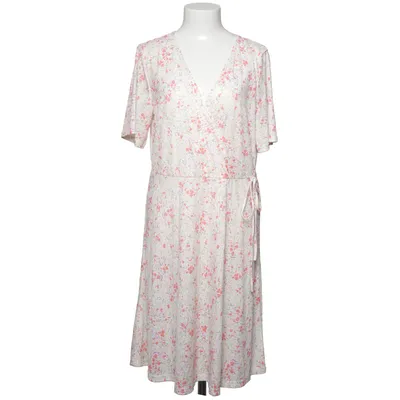 Omlottklänning (Vit, Flerfärgad) från Pieces Elastan, Polyester