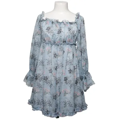 Klänning (Blå, Flerfärgad) från Vanessa Polyester