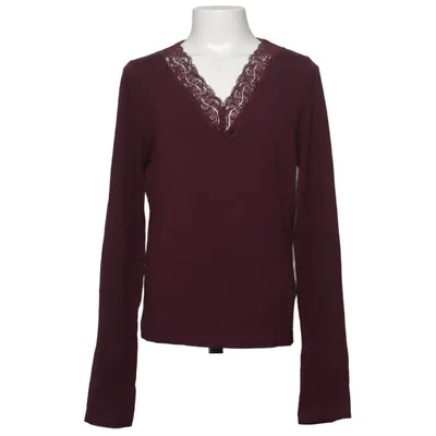 Långärmad t-shirt (Lila) från Gina Tricot Elastan, Viskos