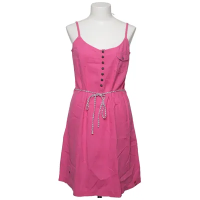 Dress (Pink) from EDC by ESPRIT Linen, Viscose