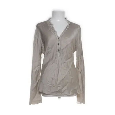 Blouse (Beige) from Lindsay Moda Silk, Viscose