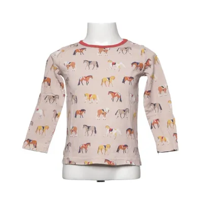 T-shirt à manches longues (Beige, Multicolore) de Alana Coton