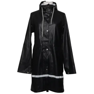 Regnfrakke (Sort) fra BLWR Polyester, Polyurethan